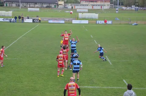 Fotografija uz vijest: Amatori Parma Rugby vs HARK Mladost
